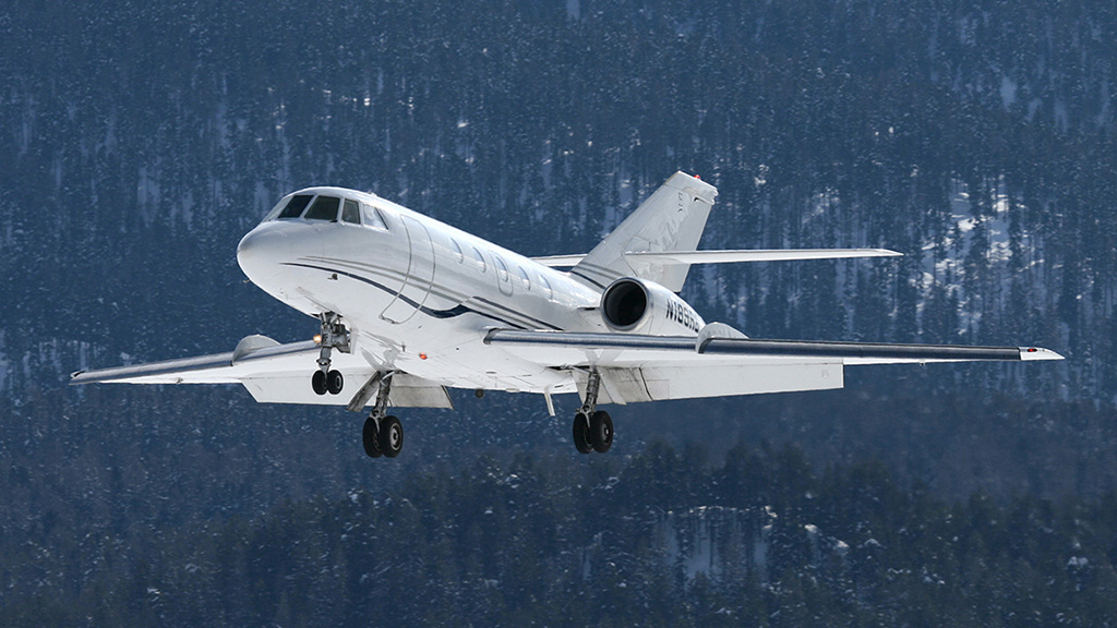 Dassault Falcon 20 charter services