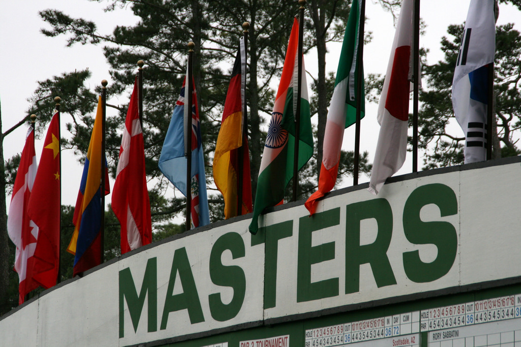PGA masters leaderboard