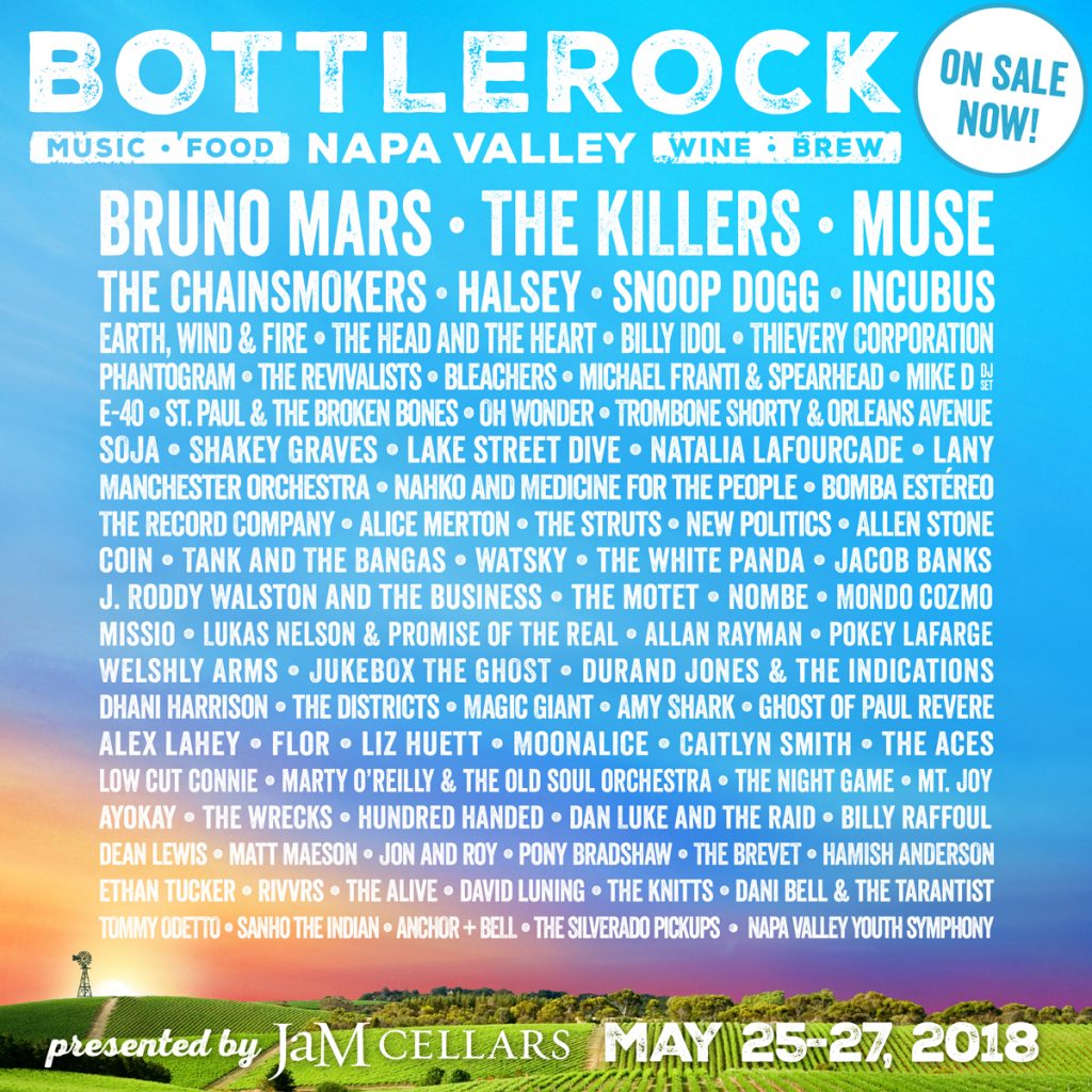 bottlerock shirts