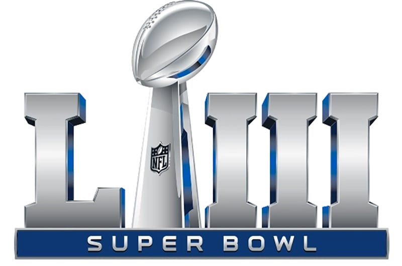 Logo for Super Bowl LIII 