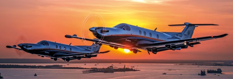 charter a pilatus turboprop aircraft
