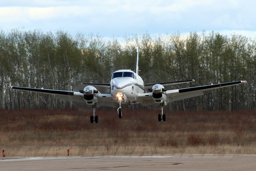 King Air 100 charter services