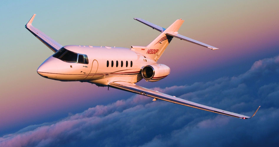 Hawker 850XP jet charter services