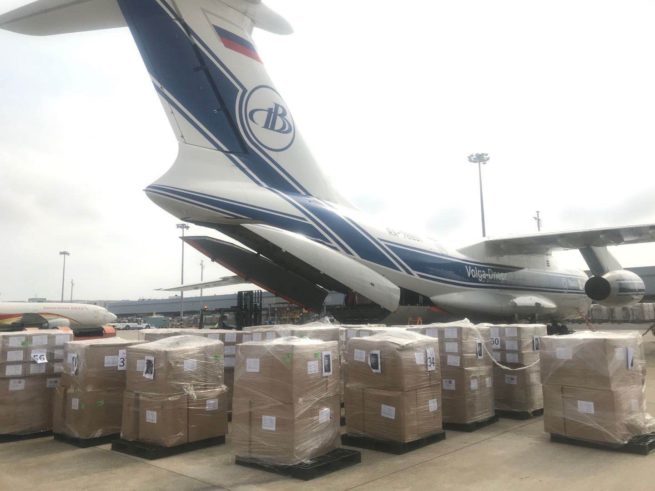 humanitarian relief flights