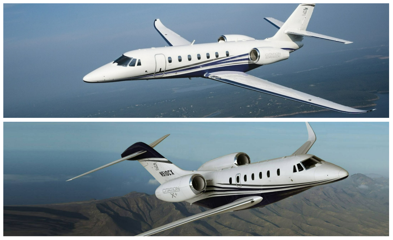 Citation Sovereign vs Citation X - Air Charter Advisors